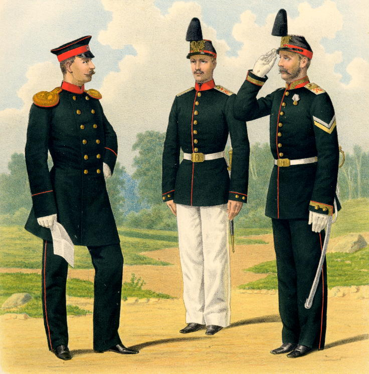 Piratskii Piratski Piratsky Generals Russian Army uniforms
