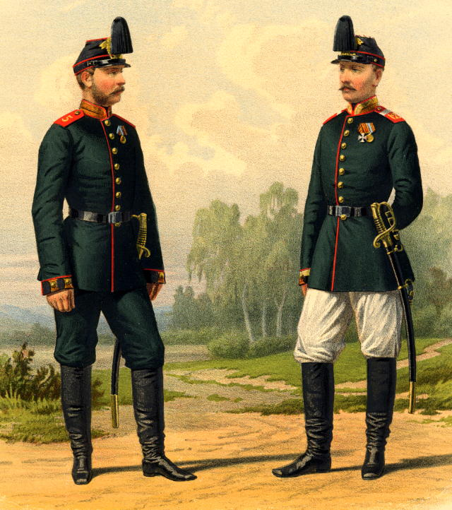 Piratskii Piratski Piratsky Generals Russian Army uniforms